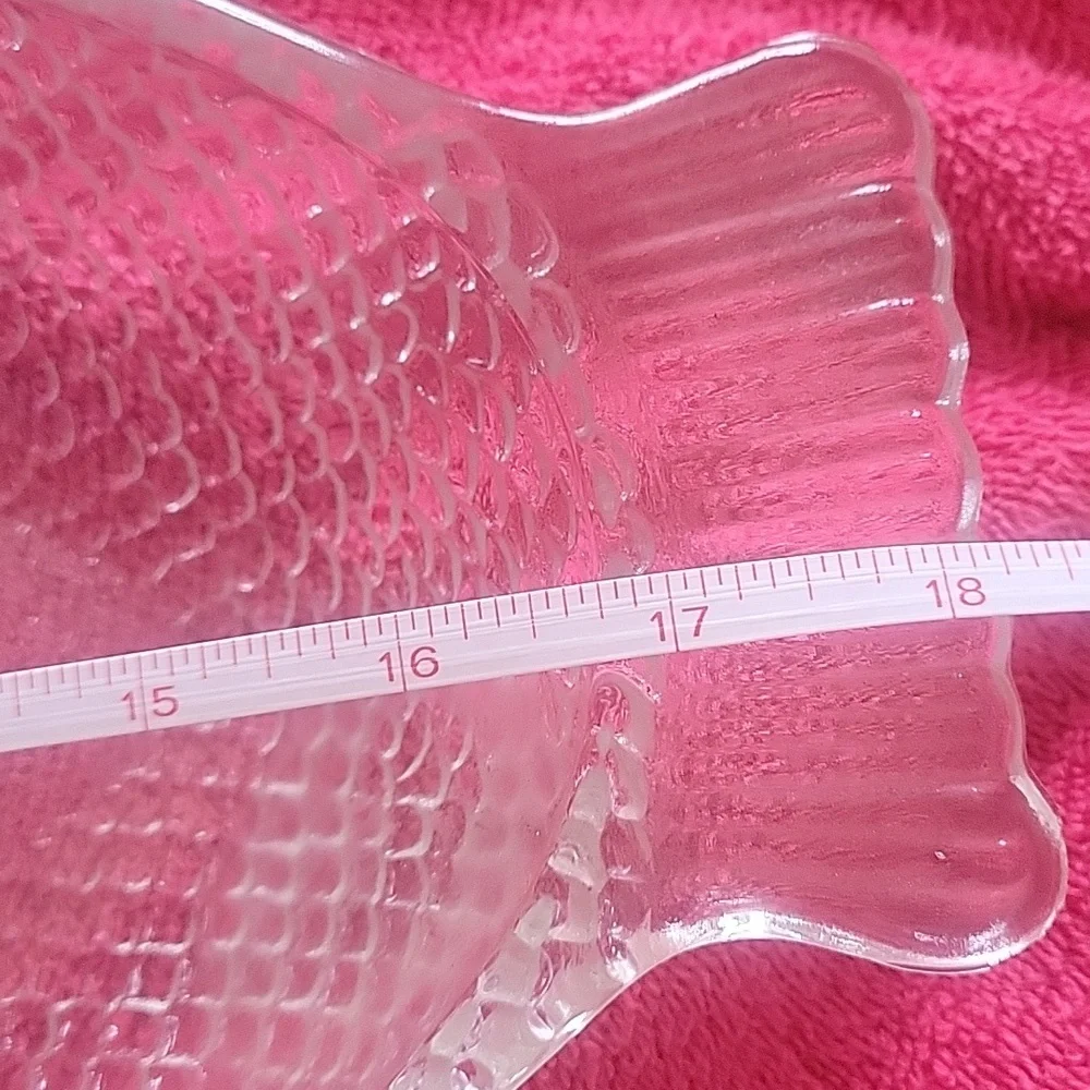 Glasbake Glass Fish-Shaped Serving Platter. Call Out But Amazing